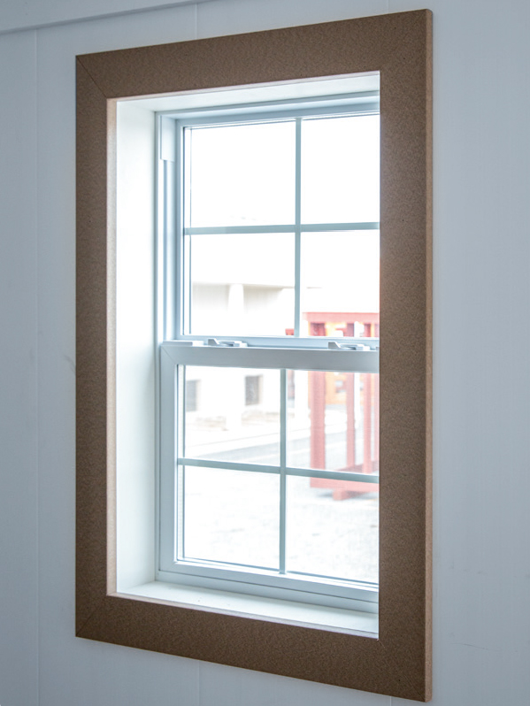 double hung windows- dog kennel options and features