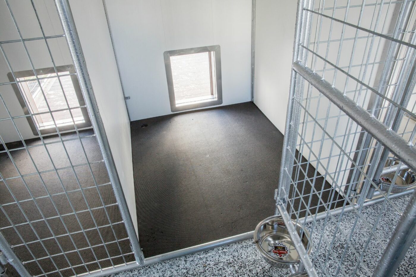 Dog shop kennel flooring