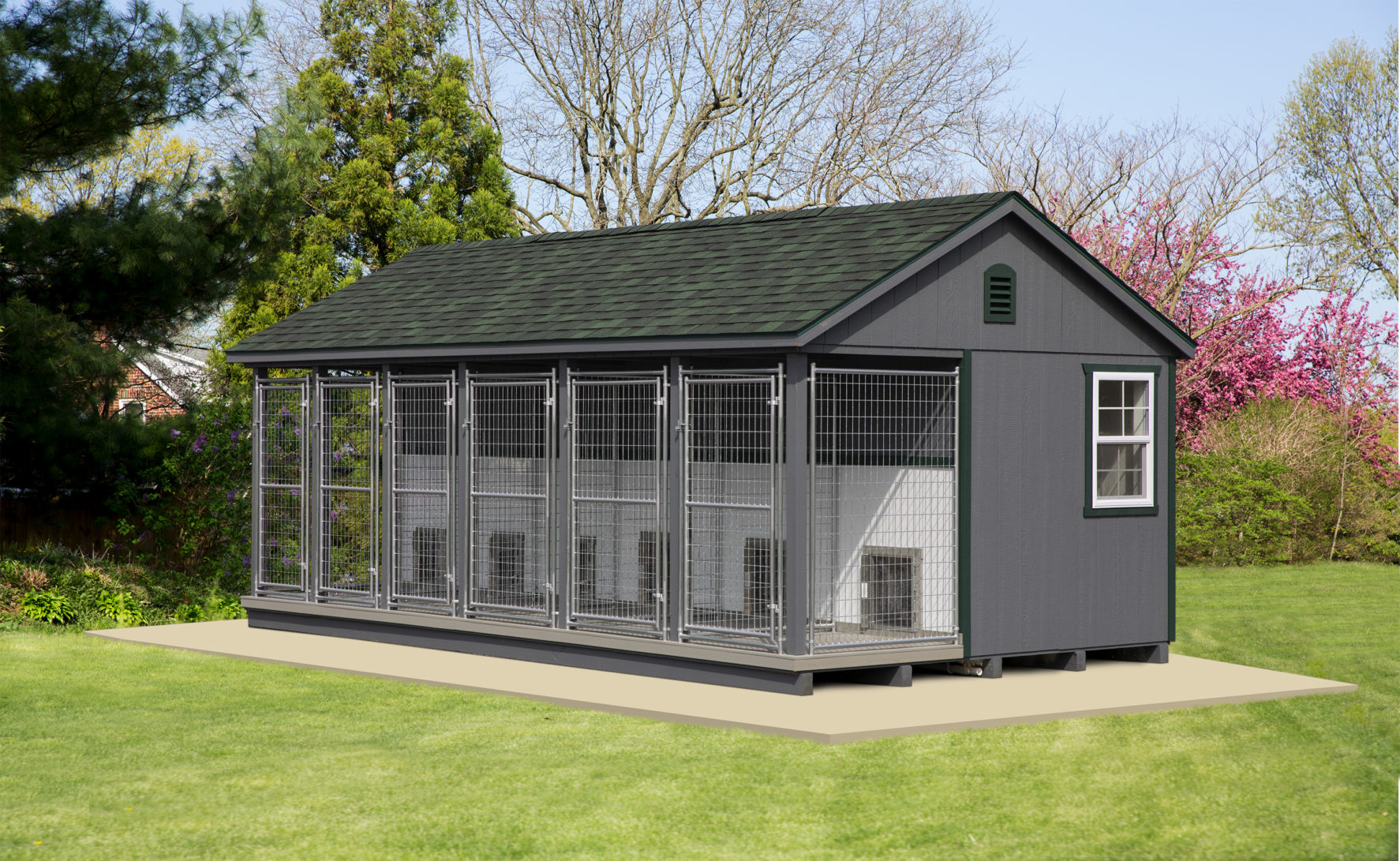 Commercial 12x22 Dog Kennel The Dog Kennel Collection