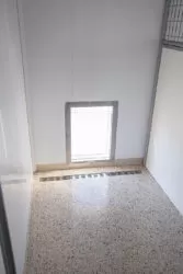 easy clean commercial kennel interior