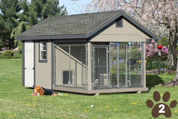 dog kennels for 2 dogs