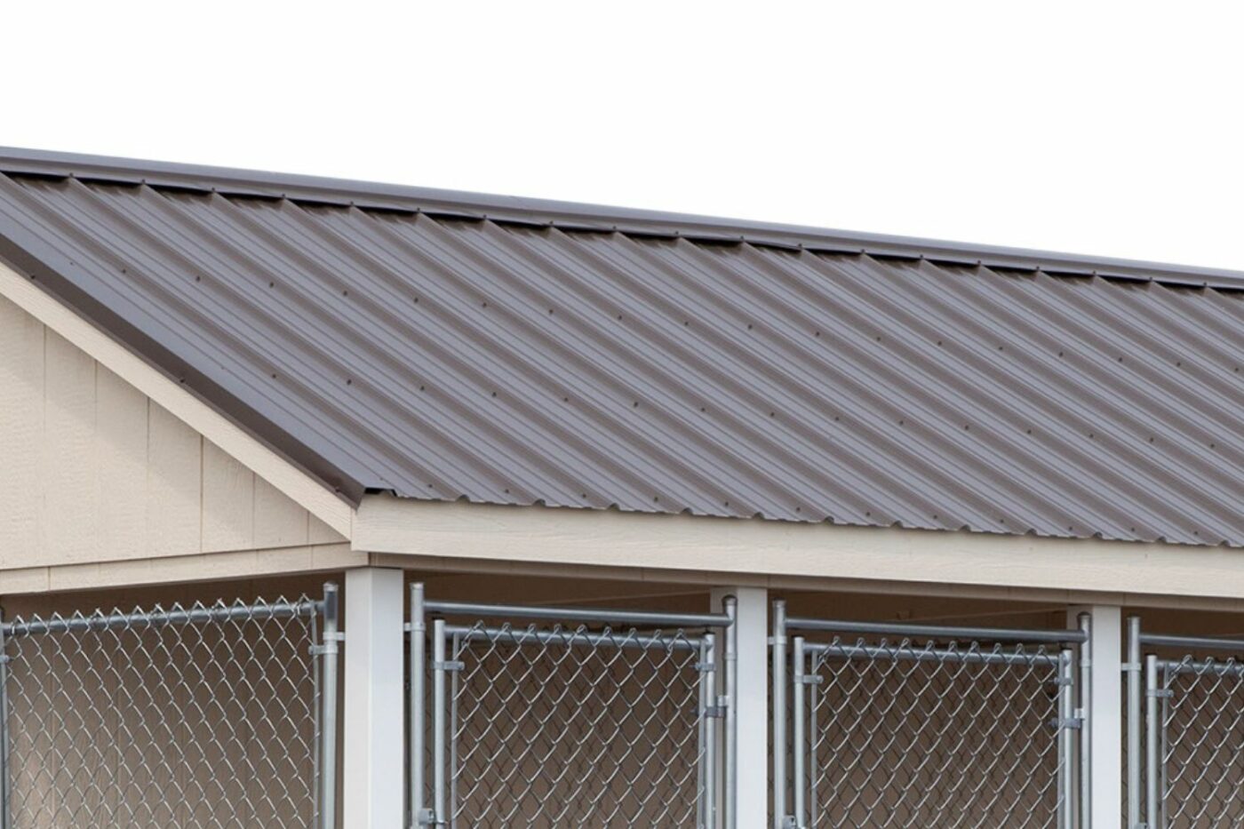 metal roofing -  dog kennel siding and roofing 
