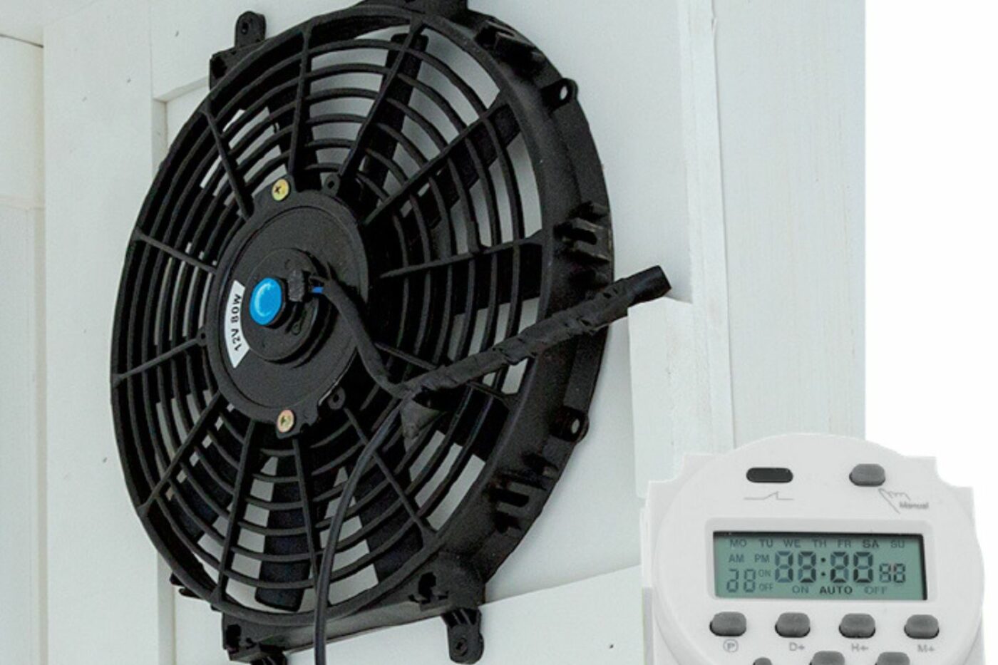 exhaust fan - dog kennel ventilation options